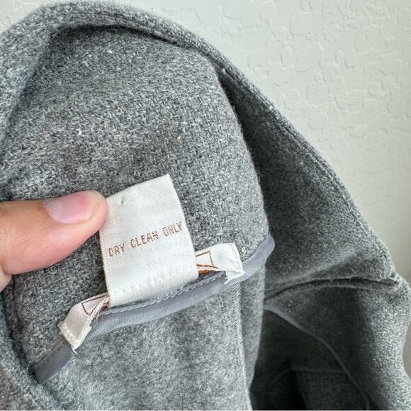 Zoe. D Wool Blend Skirt Vintage Ruffle - Picture 2 of 9